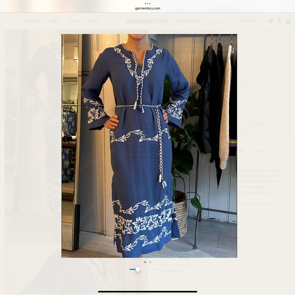 HANNAH ARTWEAR  SOLANA KAFTAN